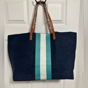 Suede tote bag. New!!